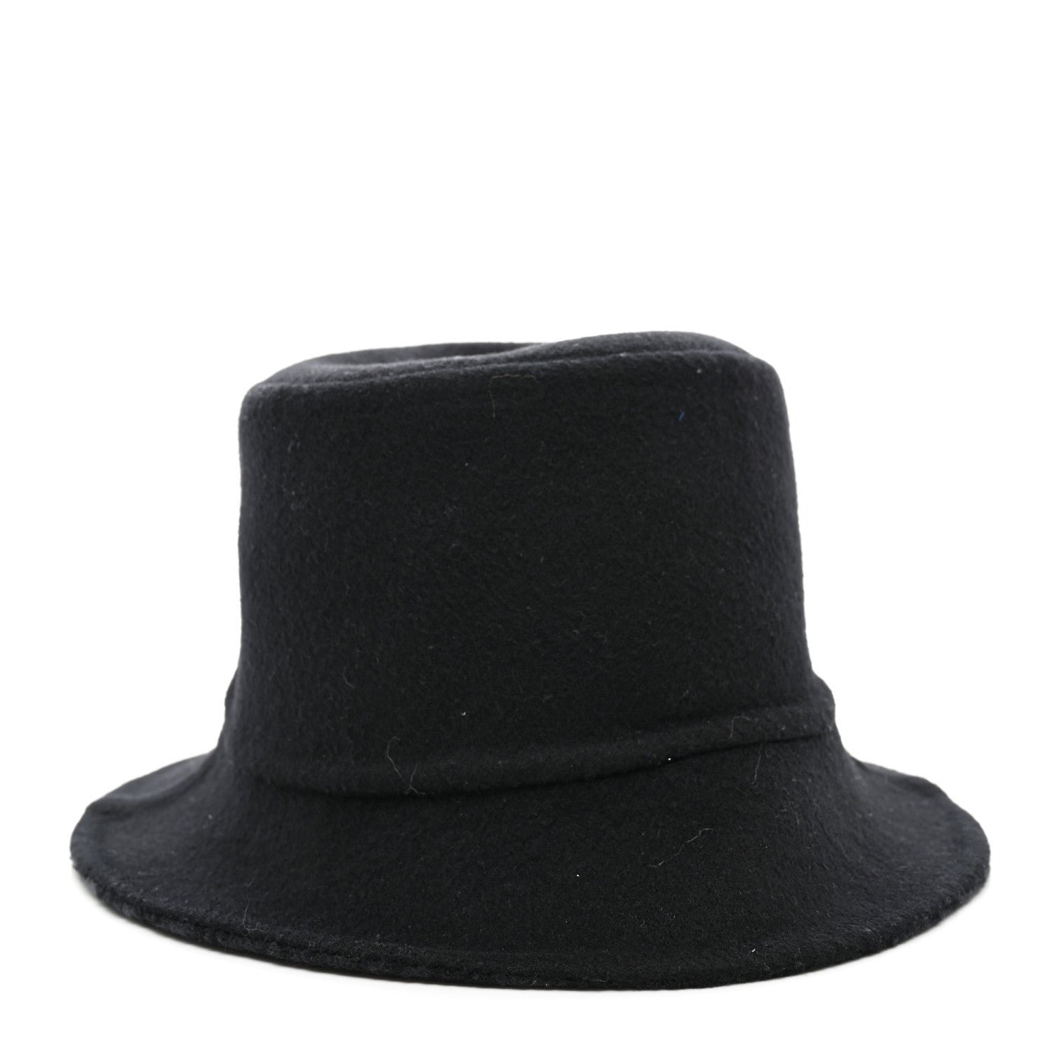 Christian Dior Wool Oblique Jacquard Bob Chic Bucket Hat 58 Black 3 of 9