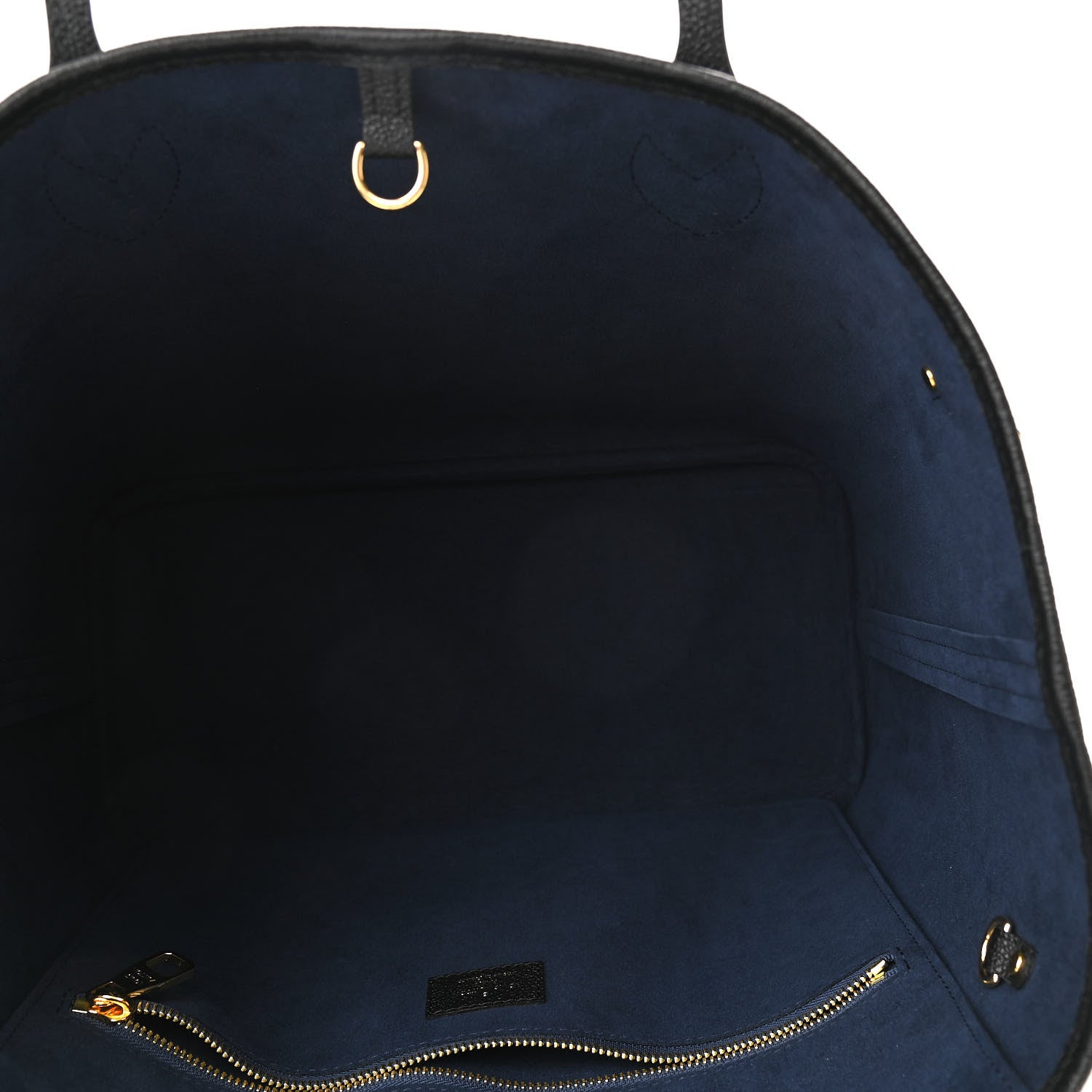Louis Vuitton Empreinte Monogram Giant Neverfull MM Black 5 of 9