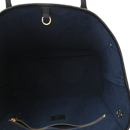 Louis Vuitton Empreinte Monogram Giant Neverfull MM Black 5 of 9