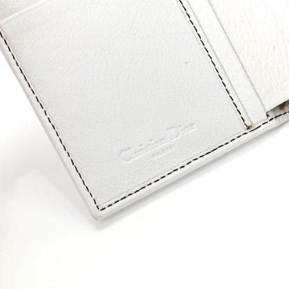 Christian Dior Calfskin Saddle Wallet White 6 of 7