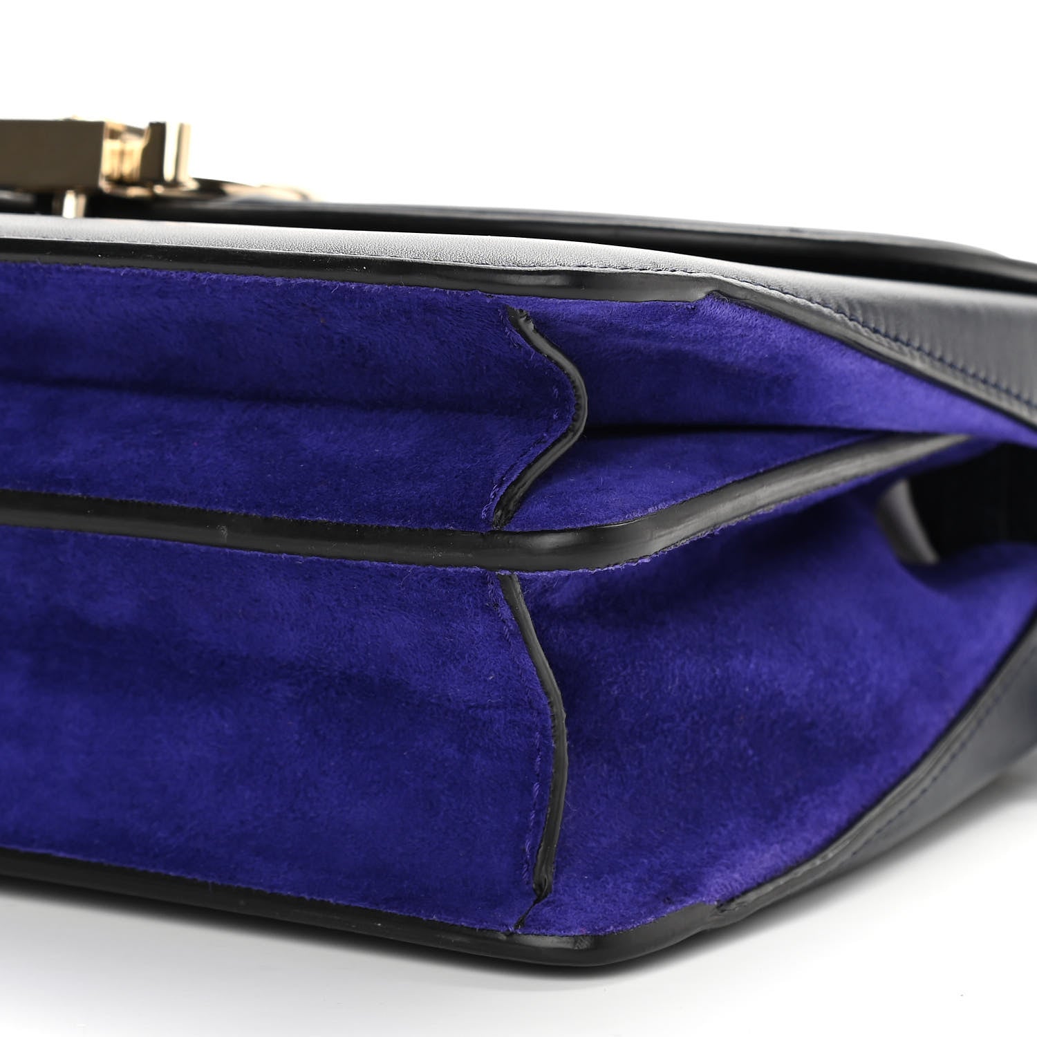 Versace Calfskin Small DV One Navy 10 of 14