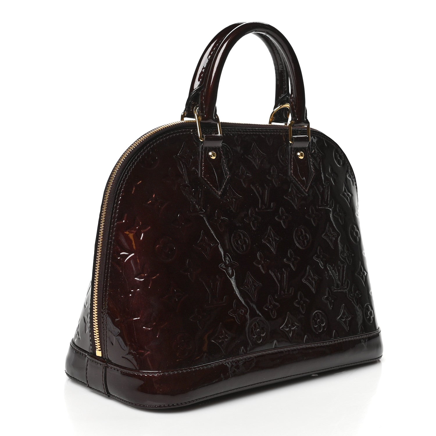 Louis Vuitton Vernis Alma PM Amarante 3 of 7