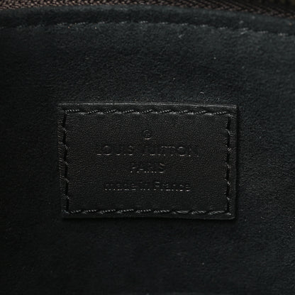 Louis Vuitton Monogram Flower Zipped Tote PM Black 6 of 8