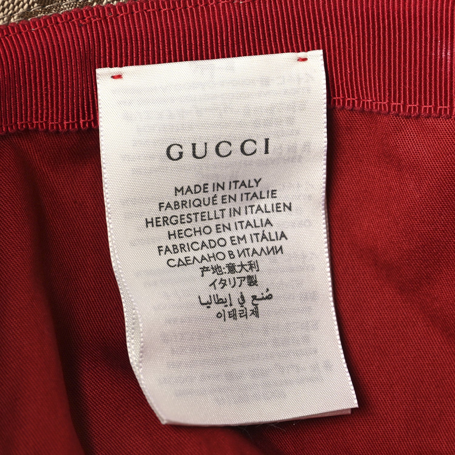 Gucci Monogram Web Bucket Hat L Brown 9 of 10