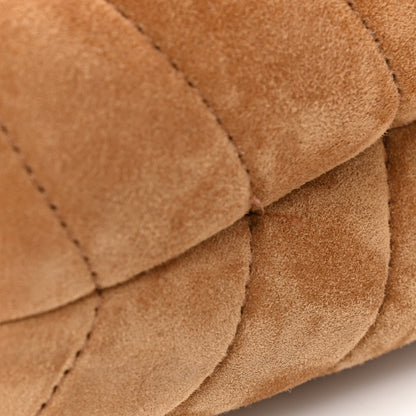 Saint Laurent Suede Toy Loulou Shoulder Bag Cinnamon 12 of 13