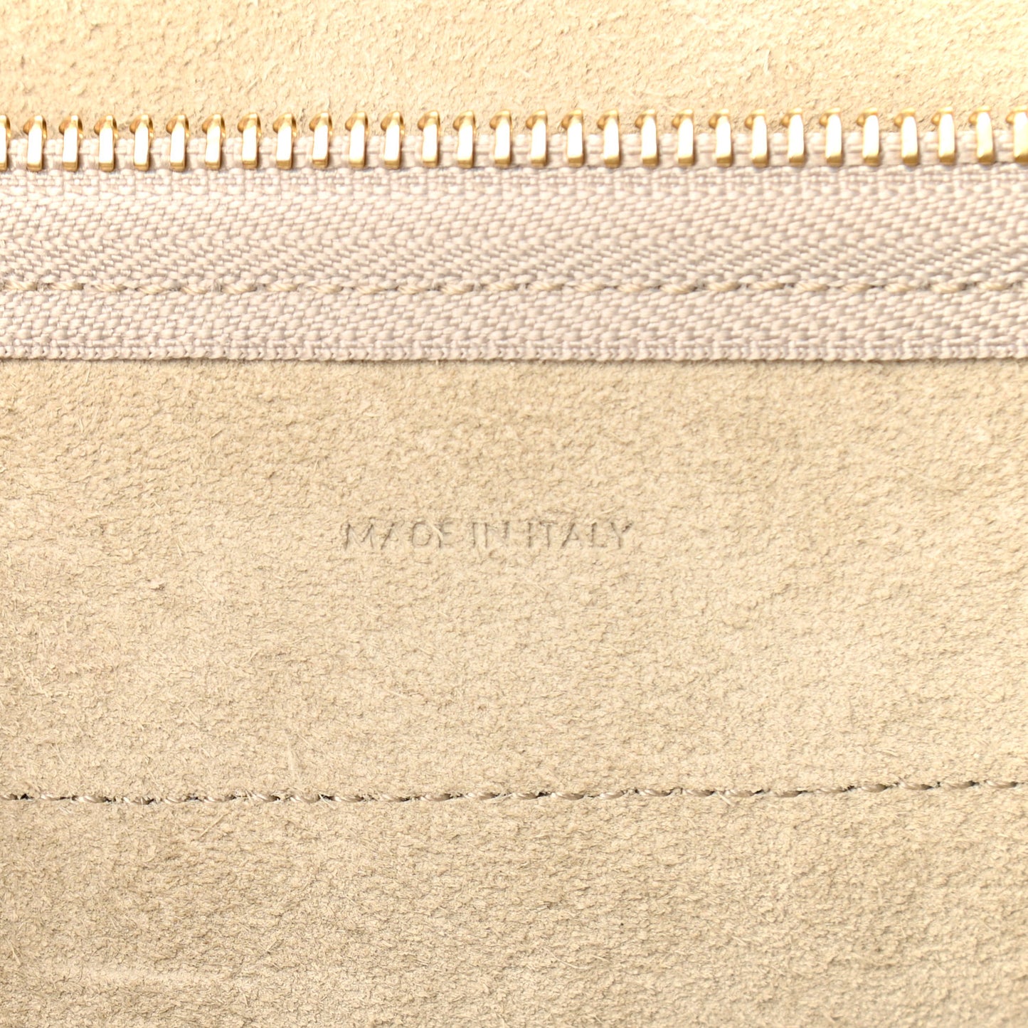 Grained Calfskin Nano Belt Bag Light Taupe