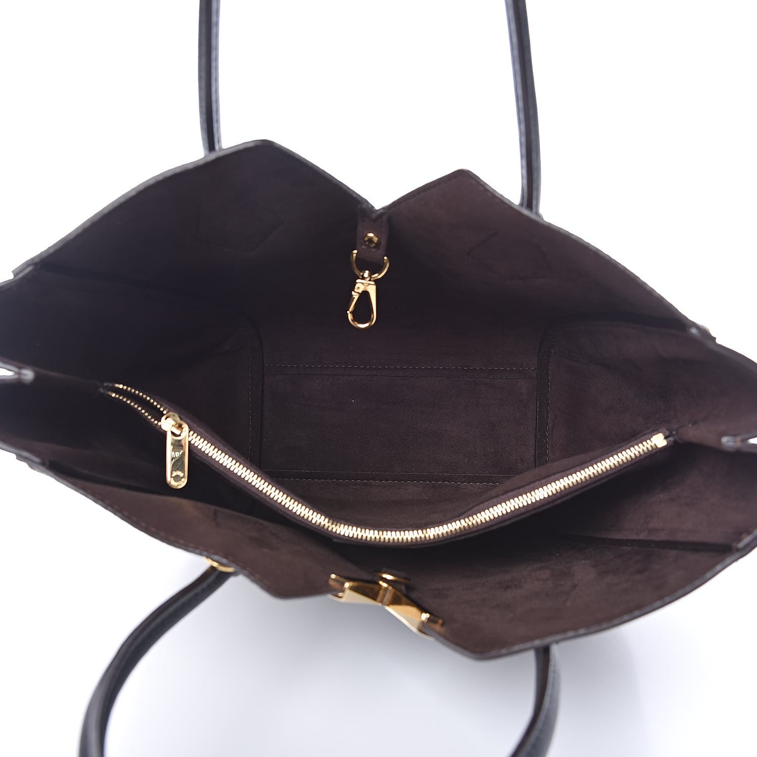 Louis Vuitton Calfskin Monogram Kimono Tote PM Black 5 of 9