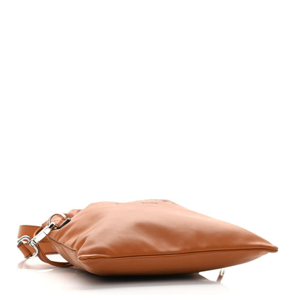 Fendi Vitello Grace Light Small Saint Fendi Roma Drawstring Pouch Brandy 4 of 10