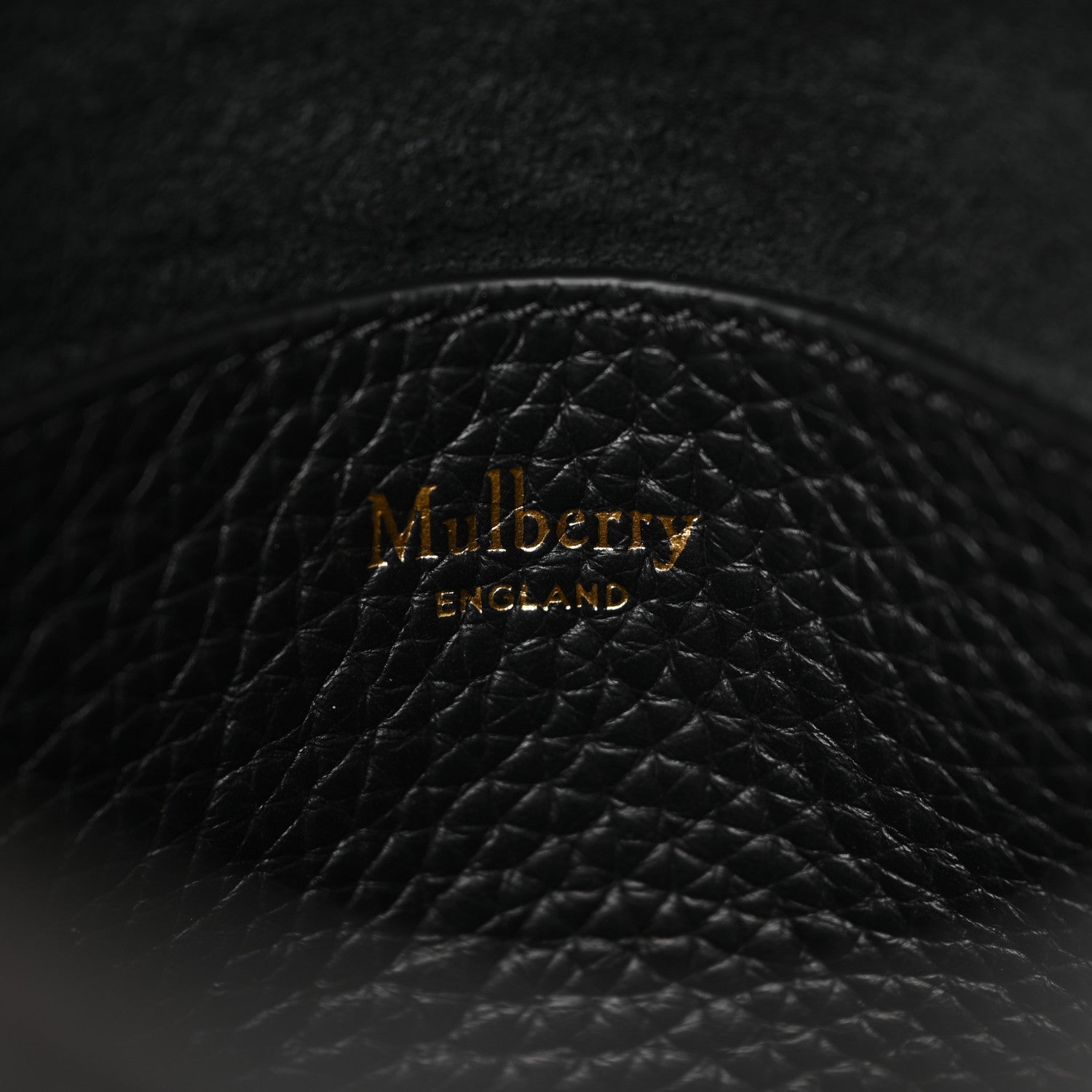 Mulberry Heavy Grain Mini Alexa Black 6 of 8