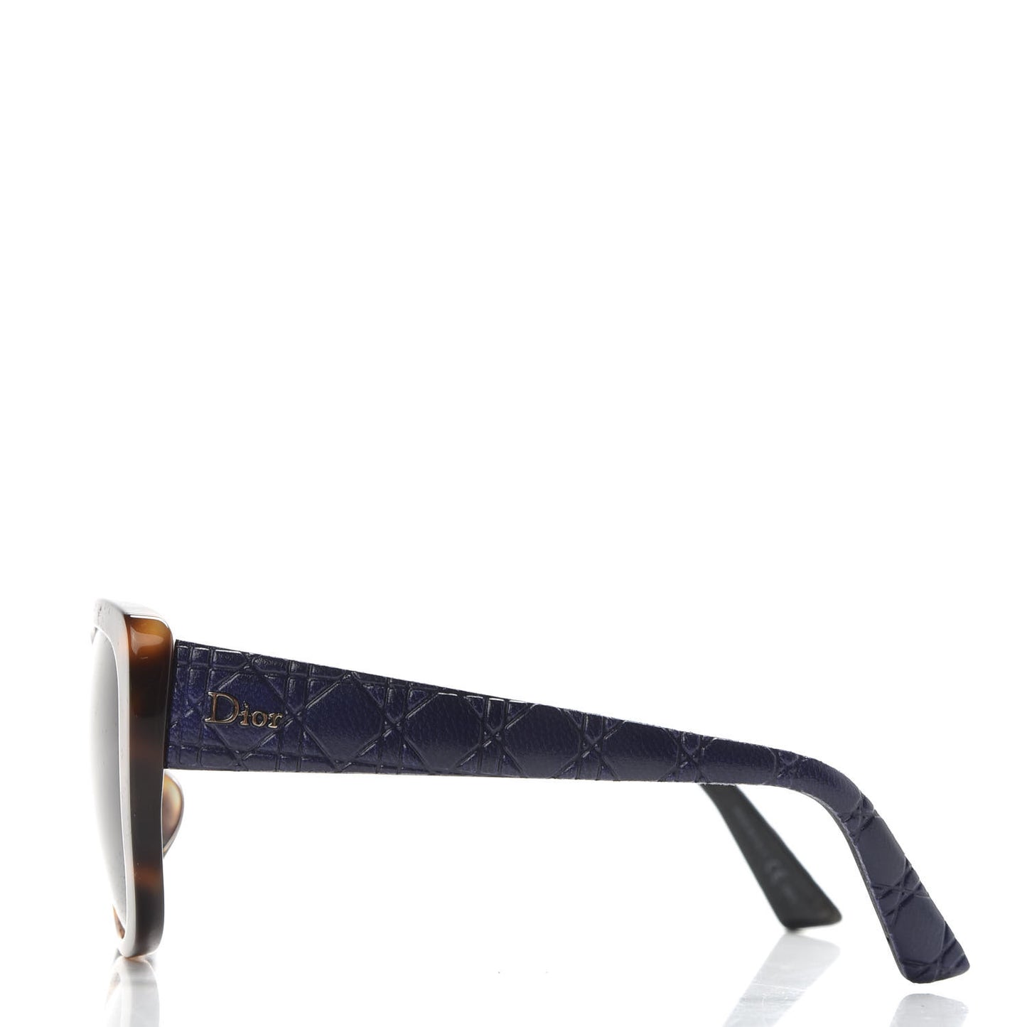 Cannage Dior Lady 2R Sunglasses Havana Blue