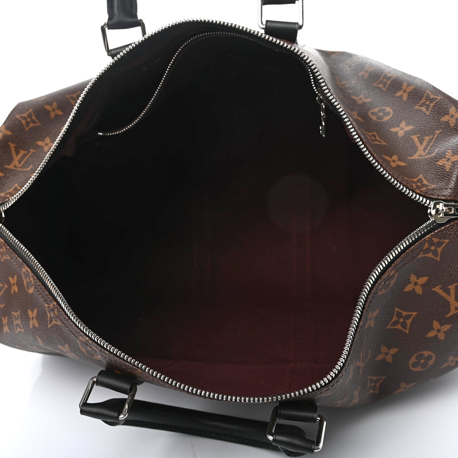Louis Vuitton Monogram Macassar Keepall Bandouliere 45 4 of 5
