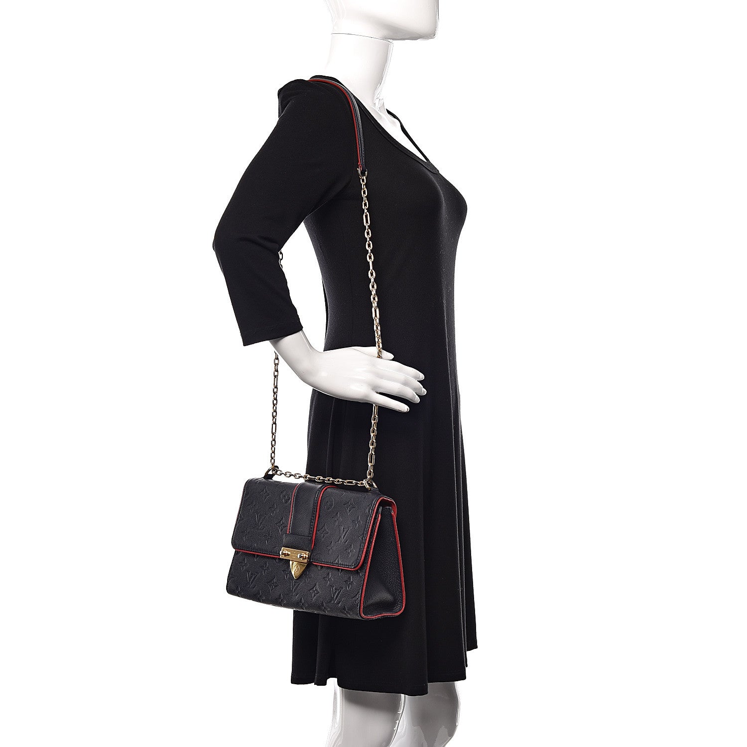 Louis Vuitton Empreinte Saint Sulpice PM Marine Rouge 2 of 12