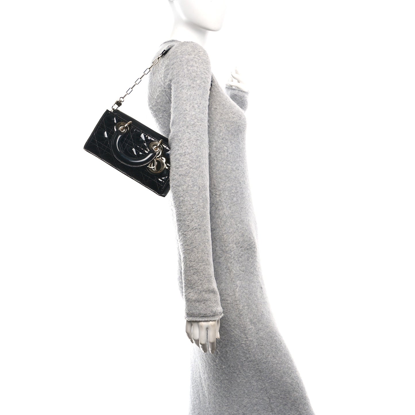 Patent Cannage Small Lady D-Joy Black