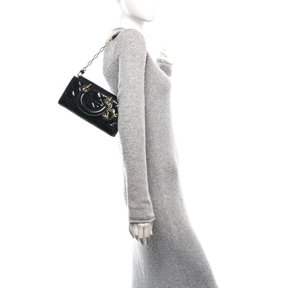 Christian Dior Patent Cannage Small Lady D-Joy Black 2 of 11