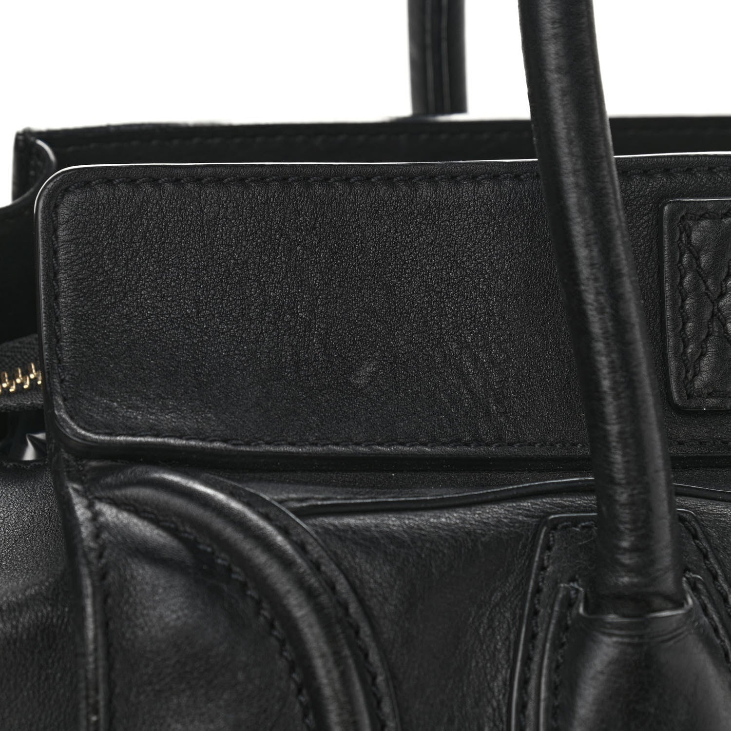 Celine Smooth Calfskin Mini Luggage Black 13 of 16