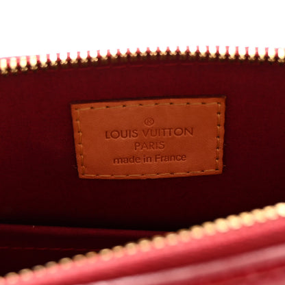 Louis Vuitton Vernis Alma BB Pomme D'Amour 6 of 9