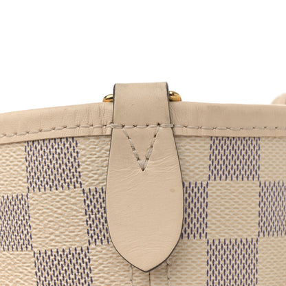 Louis Vuitton Damier Azur Braided Neverfull MM Pink 17 of 17