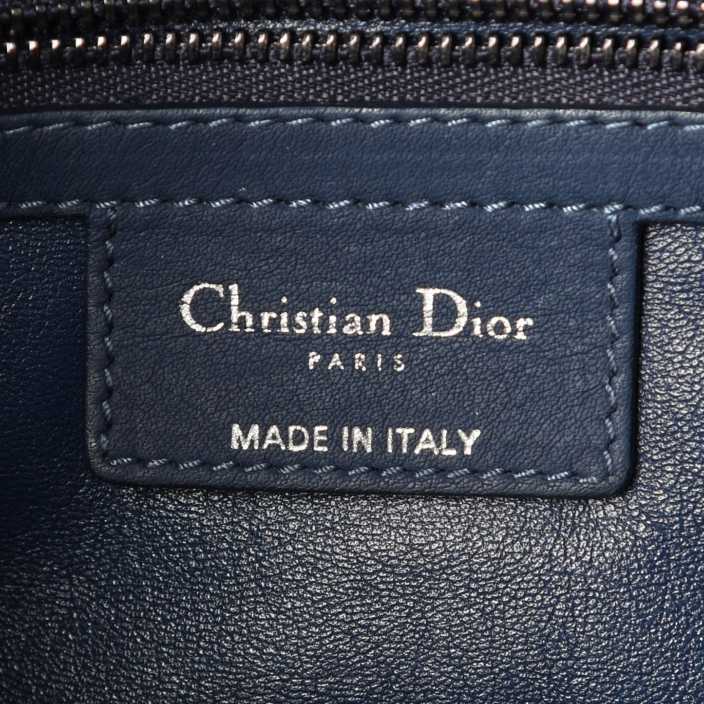 Lambskin Cannage Large New Lock Flap Bag Blue