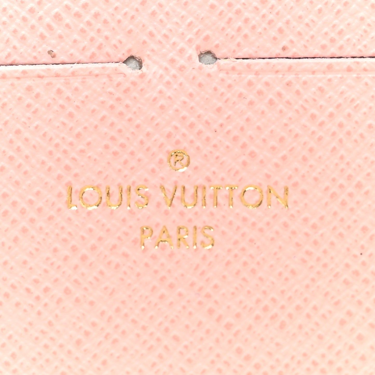 Damier Azur Clemence Wallet Rose Ballerine
