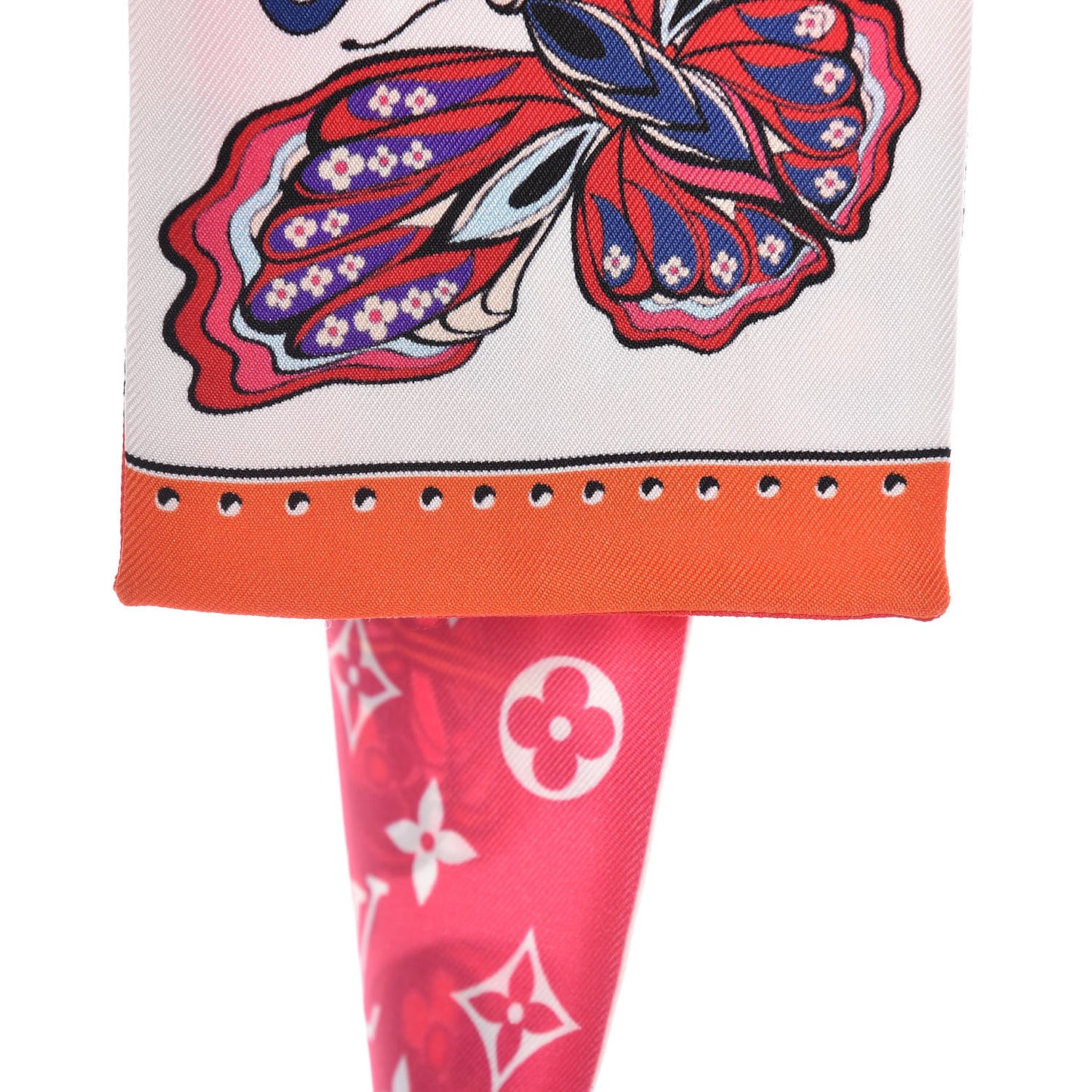 Silk Monogram World Of Love Bandeau White
