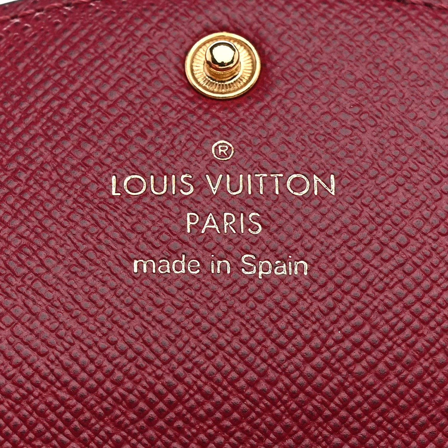 Louis Vuitton Monogram Rosalie Coin Purse Fuchsia 6 of 7