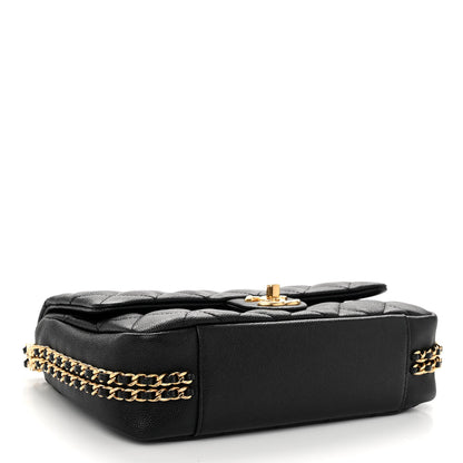 Chanel Caviar Quilted Small CC You Flap Black 4 of 10