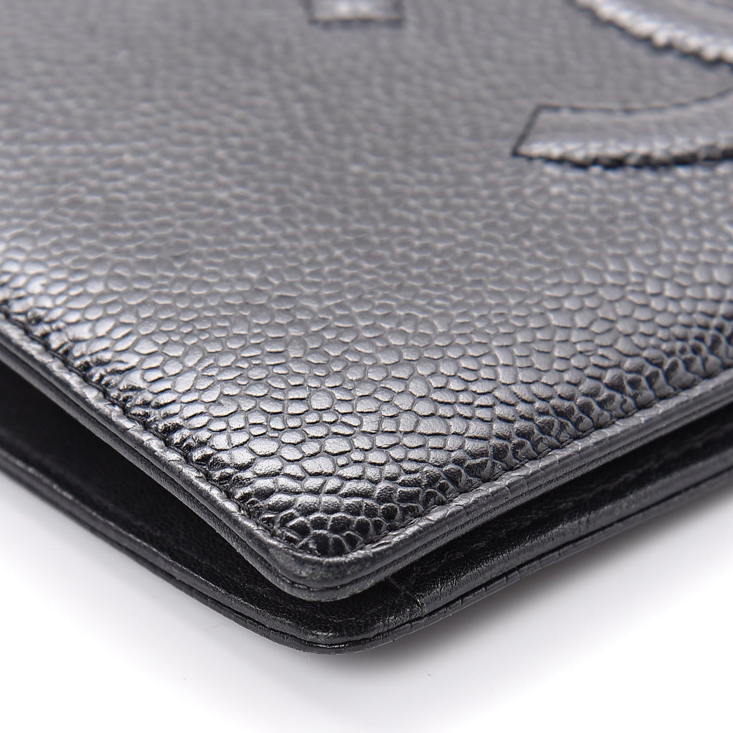 Caviar Timeless CC Yen Wallet Black