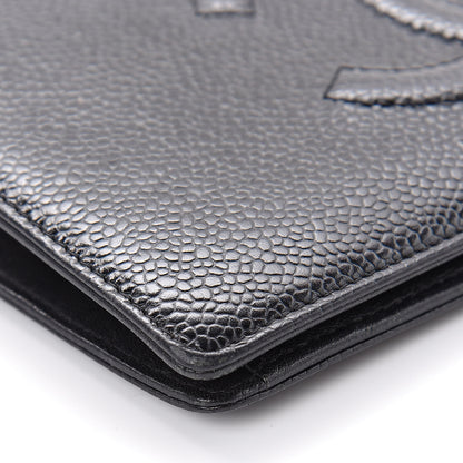 Chanel Caviar Timeless CC Yen Wallet Black 10 of 13