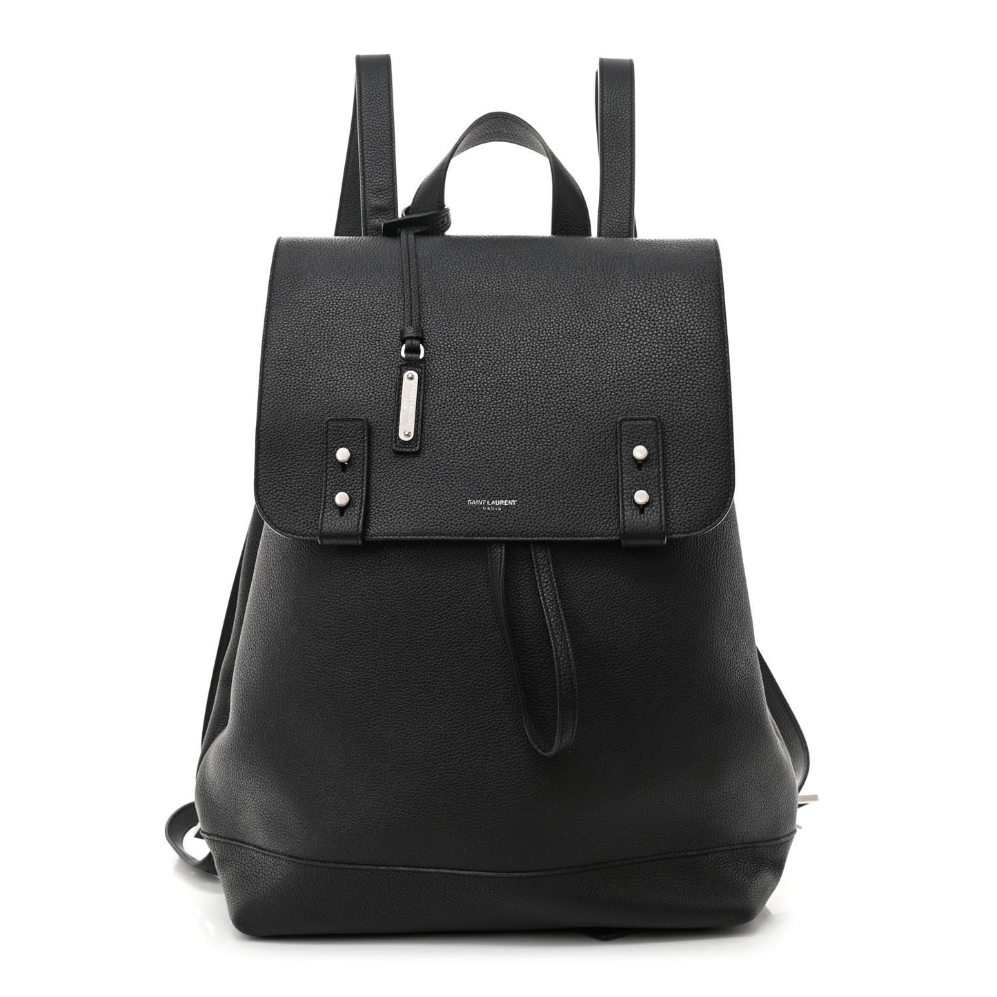 Grained Calfskin Sac De Jour Backpack Black