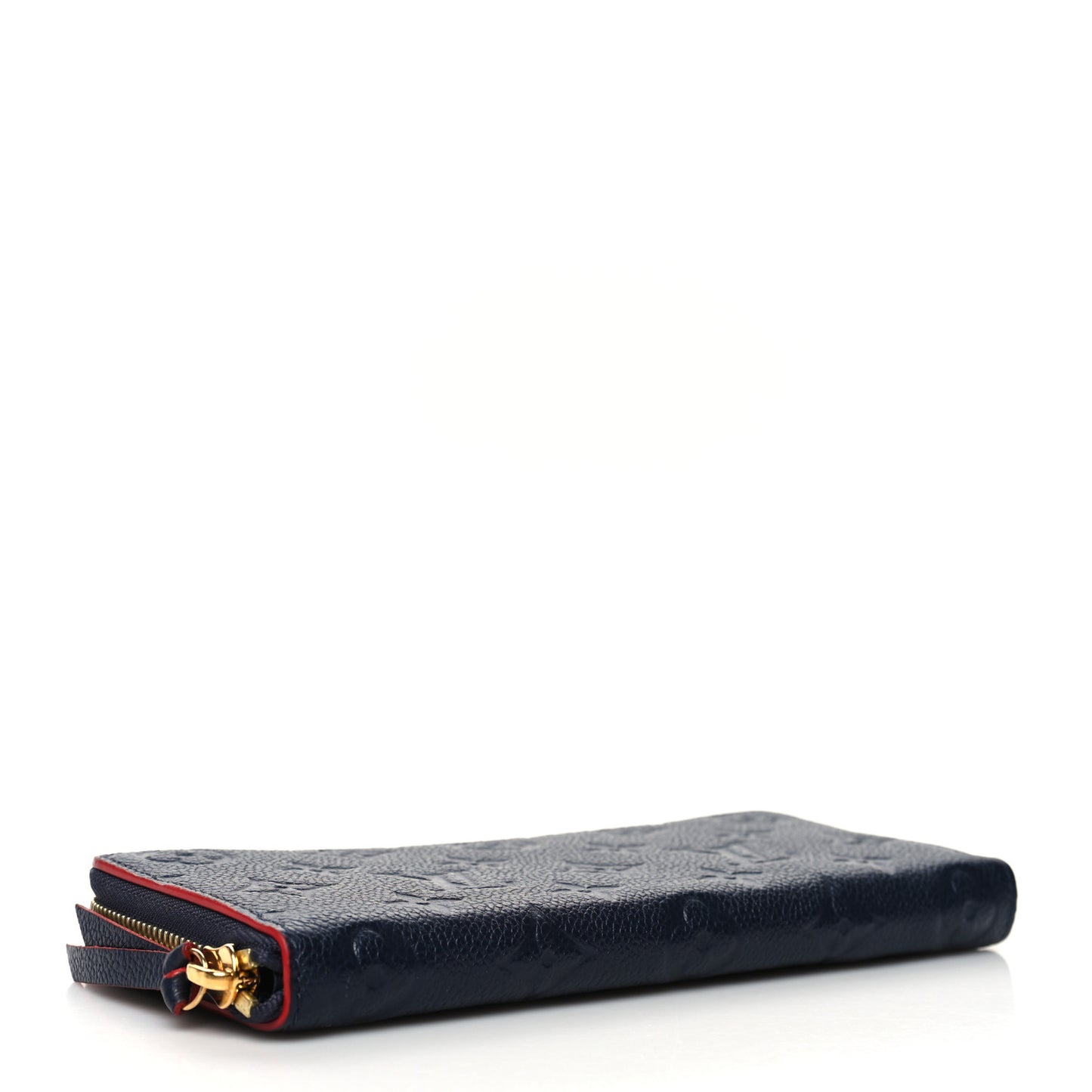 Empreinte Clemence Wallet Marine Rouge