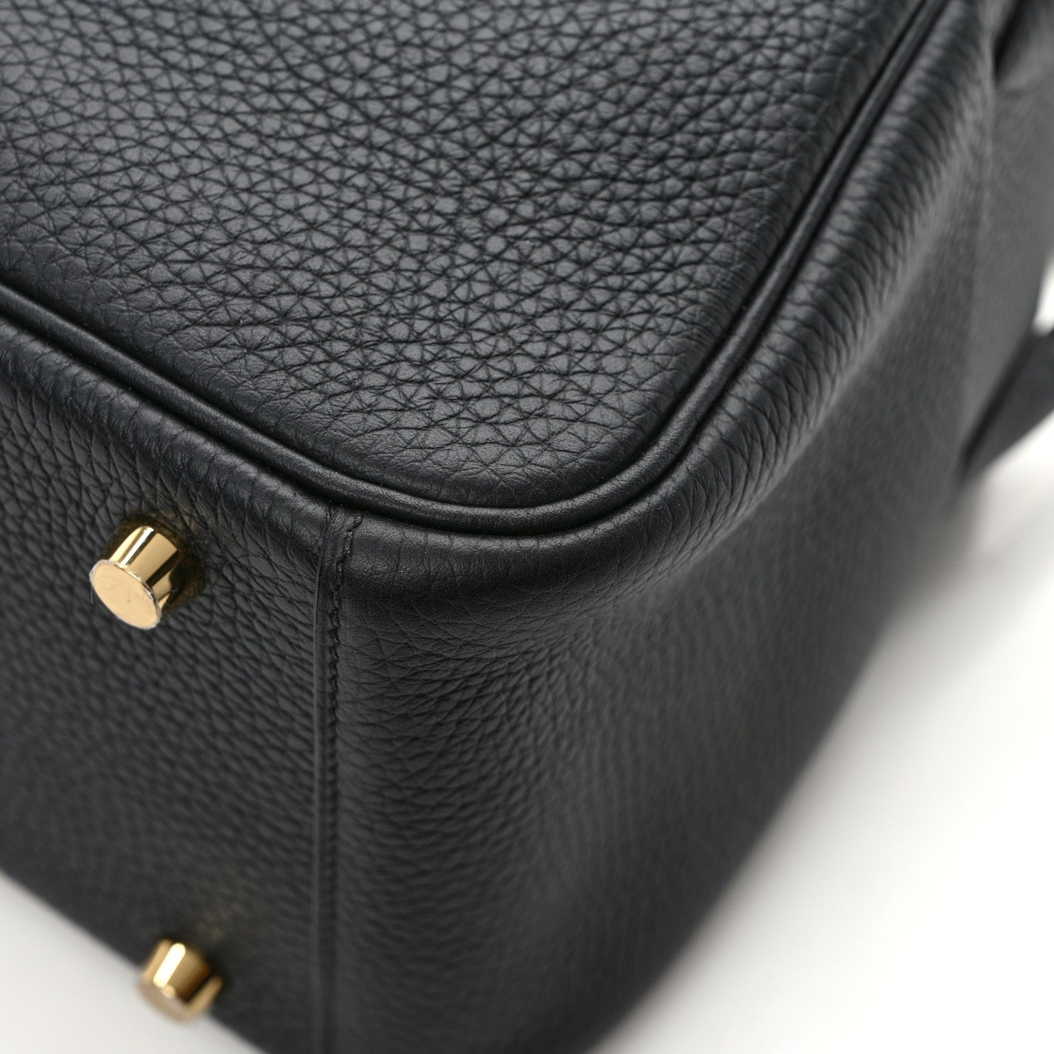 Hermes Taurillon Clemence Lindy 30 Black 10 of 10