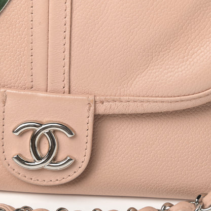 Chanel Caviar Accordion Flap Beige 17 of 19