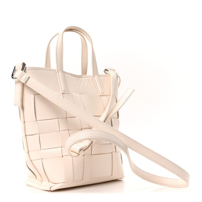 3.1 Phillip Lim Smooth Calfskin Odita Mini Modern Lattice Bucket Bag Off White 4 of 11
