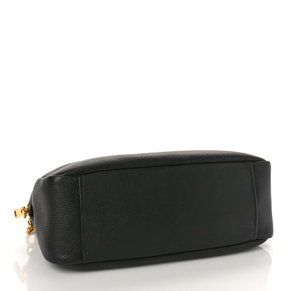Prada Vitello Phenix Bauletto Black 4 of 8