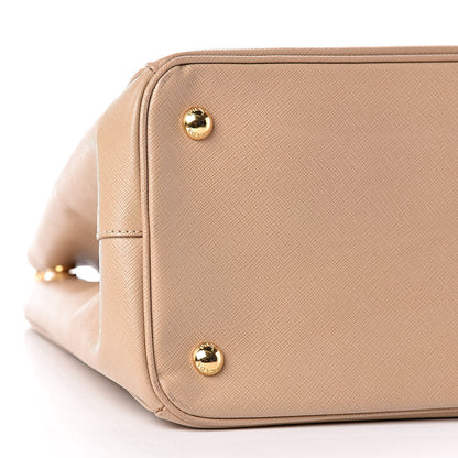 Prada Saffiano Large Galleria Double Zip Tote Cammeo 10 of 14