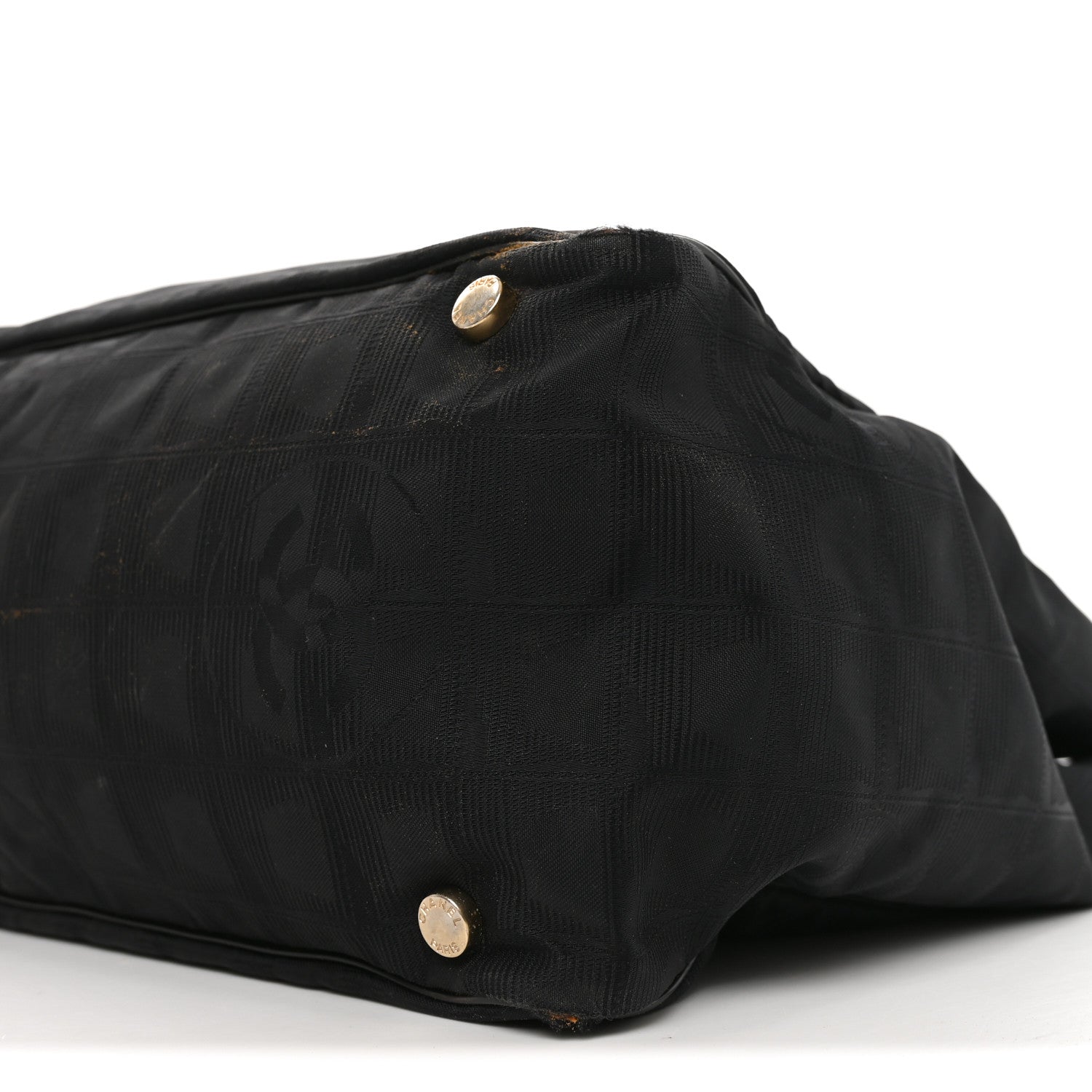 Chanel Nylon Medium Travel Tote Black 10 of 10