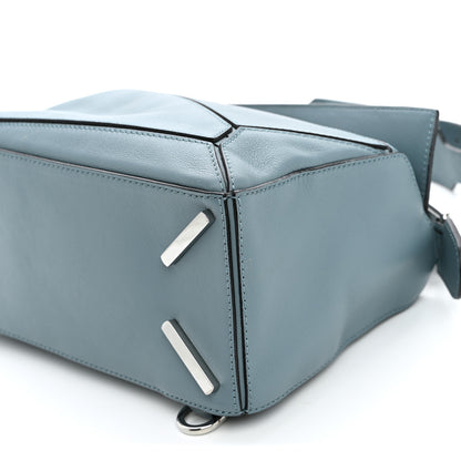 Loewe Calfskin Small Puzzle Bag Stone Blue 9 of 9