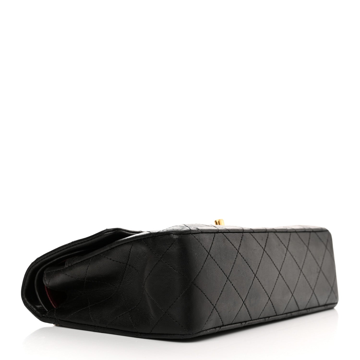 Chanel Lambskin Quilted Small Double Flap Black 4 of 15