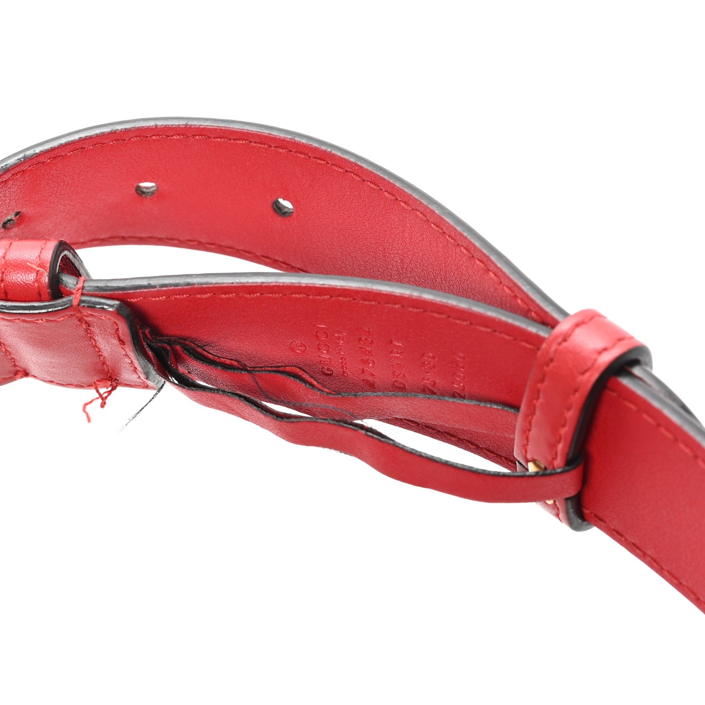 Calfskin Matelasse GG Marmont Belt Bag 75 30 Hibiscus Red