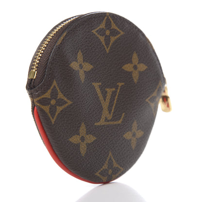 Louis Vuitton Monogram 2020 Christmas Animation Bumper Cars Round Coin Purse Coquelicot 3 of 8