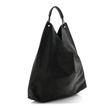The Row Lambskin Bindle Three Bag Black 4 of 10