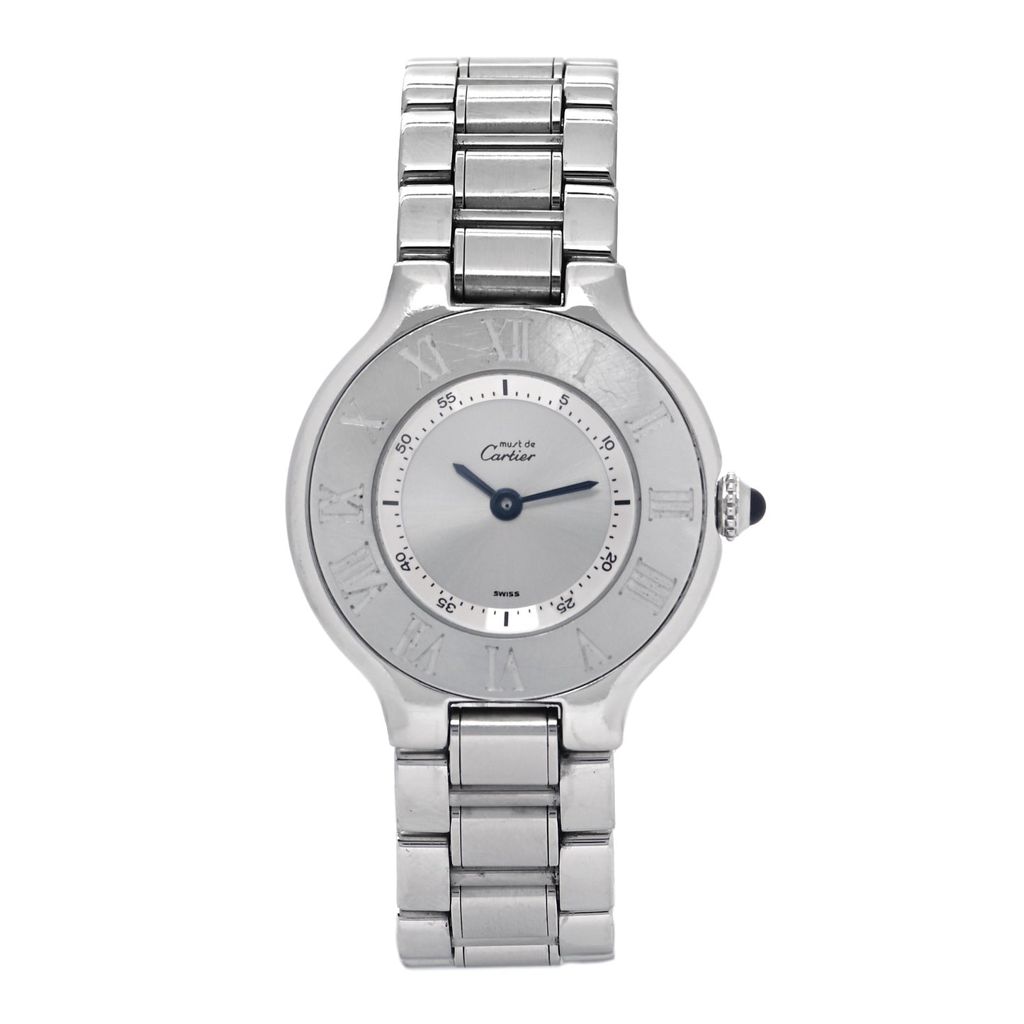 Stainless Steel 28mm Must De 21 Quartz Watch