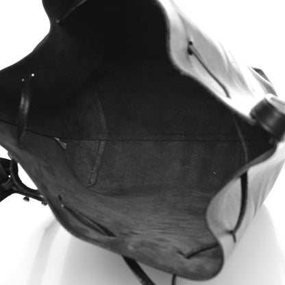 Mansur Gavriel Vegetable Tanned Calfskin Bucket Bag Black 6 of 12