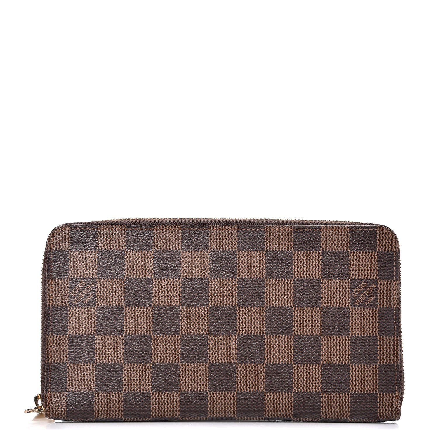 Louis Vuitton Damier Ebene Zippy Organizer Wallet 1 of 7