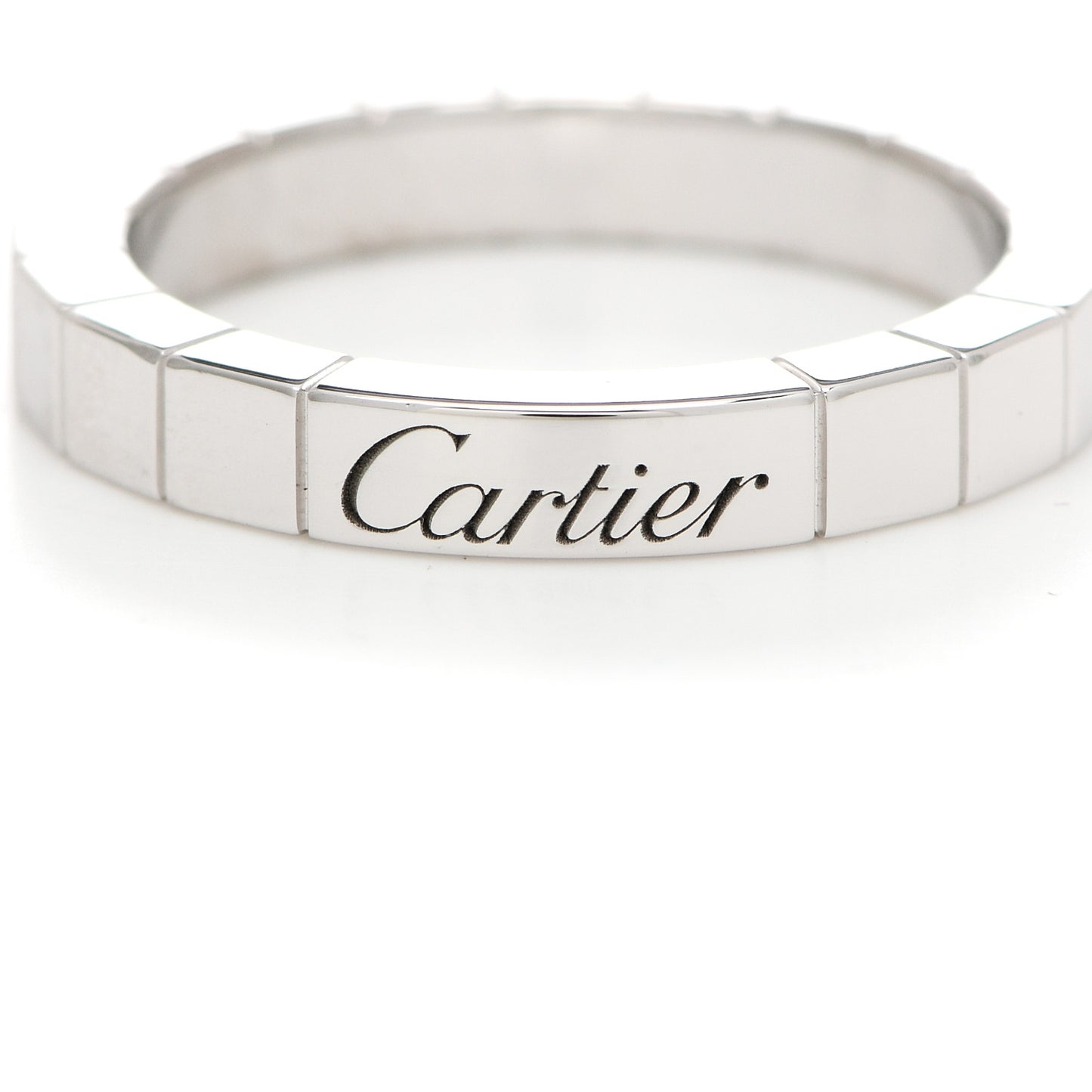 18K White Gold Lanieres Ring 50 5.25