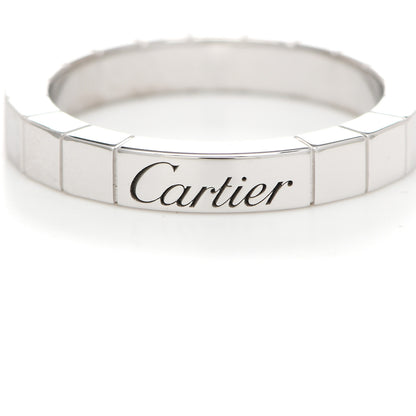 Cartier 18K White Gold Lanieres Ring 50 5.25 5 of 5