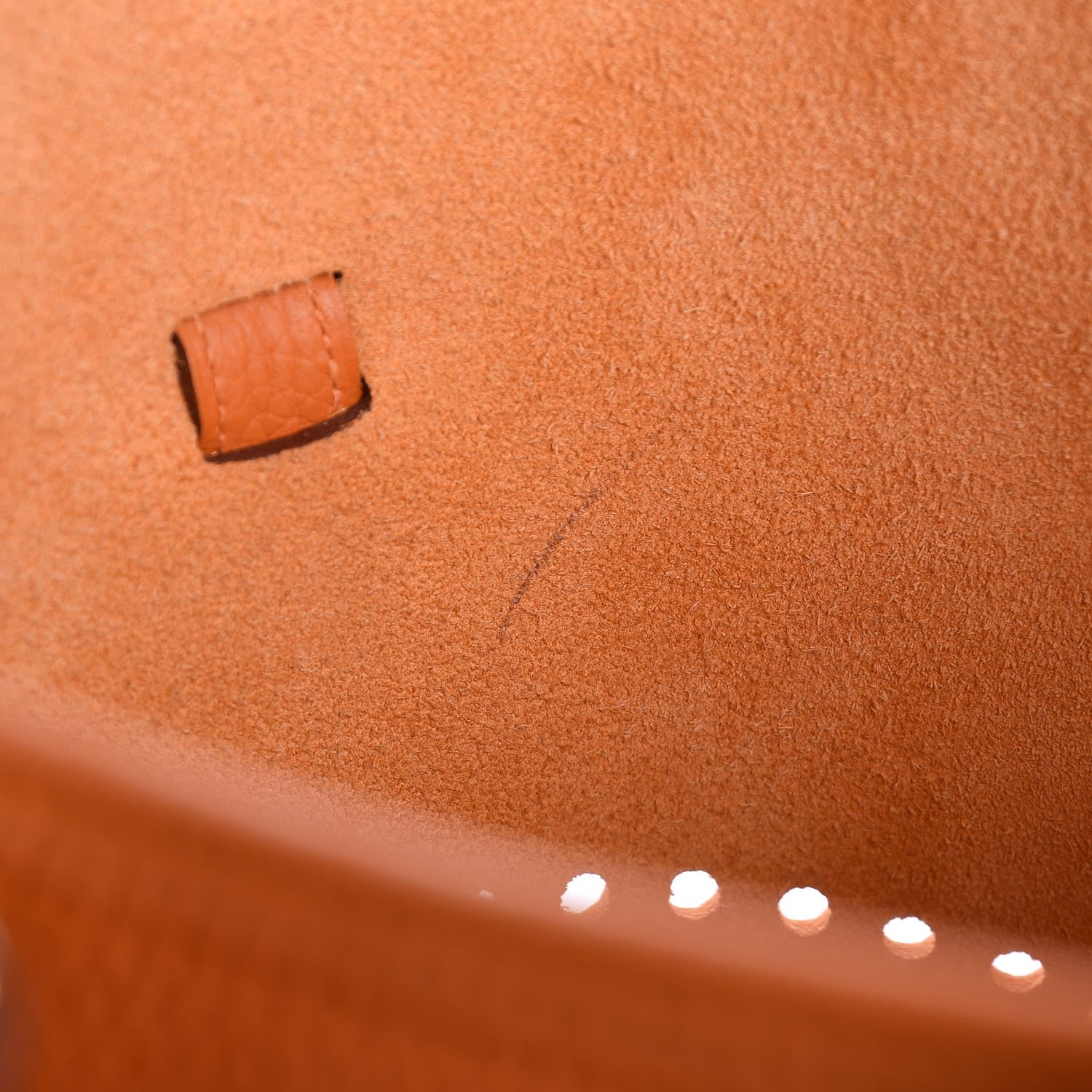 Hermes Taurillon Clemence Evelyne III GM Orange 6 of 9