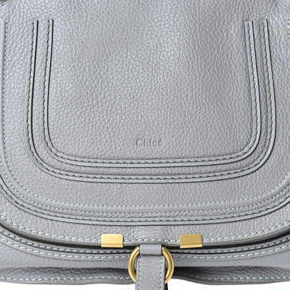 Chloe Calfskin Medium Marcie Satchel Cashmere Grey 9 of 9