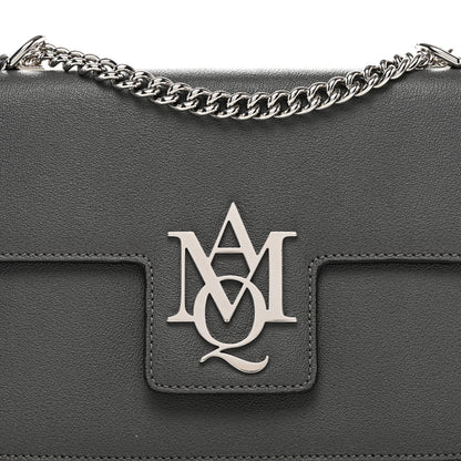 Alexander McQueen Calfskin Medium Insignia Flap Grey 7 of 9