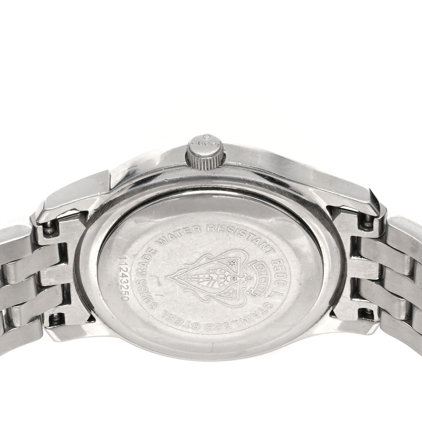 Stainless Steel 27mm 5500L Quartz Watch Black